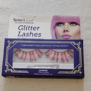 Glitter Lashes - Pink
